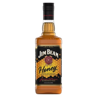 Jim Beam Honey Bourbon Whiskey - 750ml Bottle