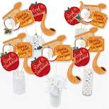 Big Dot of Happiness Rosh Hashanah - New Year Centerpiece Sticks - Table Toppers - Set of 15