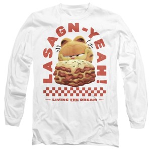 Men’s Garfield Movie Lasagnyeah Long Sleeve T-Shirt - 1 of 4