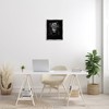 Stupell Industries Lion In Shadows Photography Floating Frame Canvas Art, Gray, 17" x 21" - 3 of 4