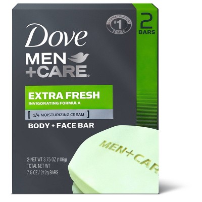 Dove Men's Extra Fresh Bar Soap - 7.5oz