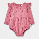 Baby Girls' Disney Winnie the Pooh Printed Bodysuit - Pink