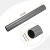 Unique Bargains High Impact Water Plumb Cable Sleeve PVC Rigid Round Pipes 20" Length - 2 of 4