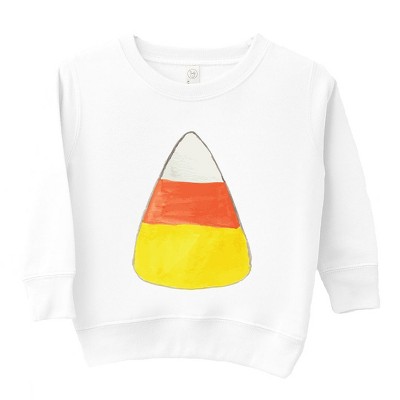 The Juniper Shop Watercolor Candy Corn Toddler Graphic Sweatshirt