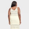 Women's Crochet-Style Sweater Tank - A New Day™ - 2 of 3