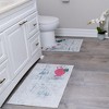 Sussexhome Soft Cotton & Absorbent Machine Washable Bath 2-Piece set - 20x31.5", 20x24" - 2 of 4