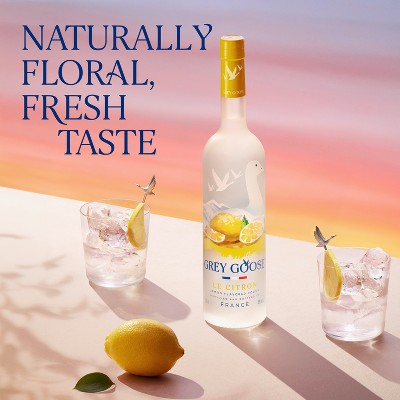 Grey Goose Le Citron Vodka - 750ml Bottle