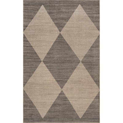 Nuloom Simple Diamond Easy-Jute Pet Friendly Machine Washable Area Rug