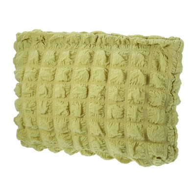 Unique Bargains Bubble Cloud Checkered Zipper Makeup Bag 1 Pc