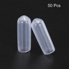 Unique Bargains Vinyl Rubber Screw Thread Bolt Plug Round Tube Insulated Protective Caps 50 Pcs - 2 of 4