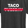 Women's - Instant Message - Taco Tuesday Crossed Out Short Sleeve Graphic T-Shirt - 2 of 4