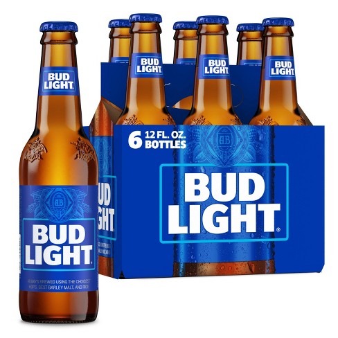 Bud Light Beer - 6pk/12 Fl Oz Bottles : Target