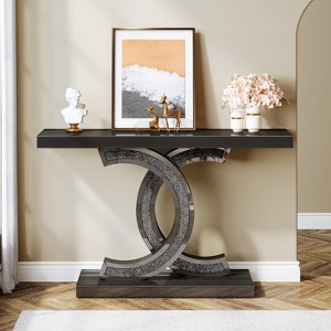 Hommoo 39-inch  Mirrored Console Table - 1 of 4