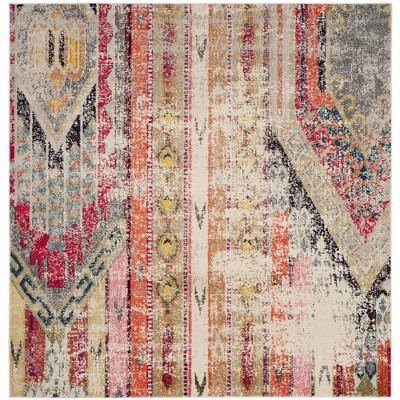 Monaco Mnc222 Power Loomed Indoor Area Rug - Light Grey/multi - 9