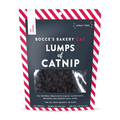 Bocce's Bakery Lumps of Catnip Chewy with Bone Marrow and Chicken Flavor Cat Treat - 2oz