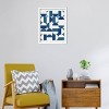 Amanti Art 19" x 25" Bauhaus Inspired Geometric Print I by The Creative Bunch Studio : Hardwood Frame, Abstract Art - 4 of 4