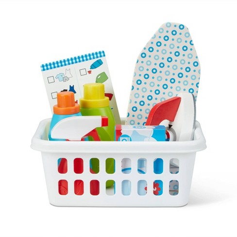 Melissa and doug deluxe cleaning and sale laundry set