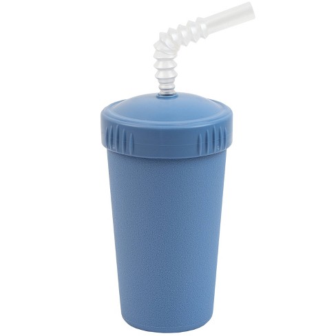 Cartoon Cute Rainbow Cup with Straw BPA Free Woman Girl Water