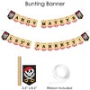 Big Dot of Happiness Pirate Ship Adventures - Skull Birthday Party Supplies - Banner Decoration Kit - Fundle Bundle - 3 of 4