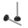 Unique Bargains Plastic Threaded Bolt Knurled Clamping Knob Thumb Screws 6 Pcs - 3 of 4