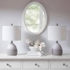 26" Chrislie (Includes LED Light Bulb) Table Lamp Gold/Brown: Modern Ceramic, Drum Shade, for Living Room - 4 of 4