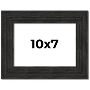 PosterPalooza | Photo Size Contemporary Black Frame - UV Acrylic, Foam Board Backing, Hanging Hardware - 1 of 4