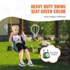 VEVOR 2-Pack Swing Seats, with 66 Inch Coated Chains and Snap Hooks, Support 300 lbs Swings Replacement for Outdoor Swing Set, Green - 3 of 4