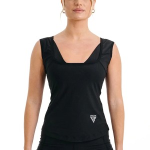 RDX Sports Women's Sweat Vest Without Zipper - Comfortable Workout Gear for Enhanced Performance and Weight Loss Goals - 1 of 4