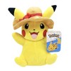 Jazwares, Inc. Pokemon Pikachu with Sun Hat 8-Inch Plush - 2 of 4