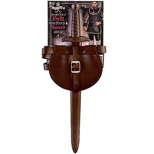 Forum Novelties Medieval Double Wrap Belt with Sword - 1 of 1