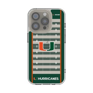 NCAA ACC Universities Field Clear Cell Phone Case for Apple iPhone - 1 of 4