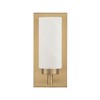 Capital Lighting Alyssa 1 - Light Wall Light in  Aged Brass - 3 of 4