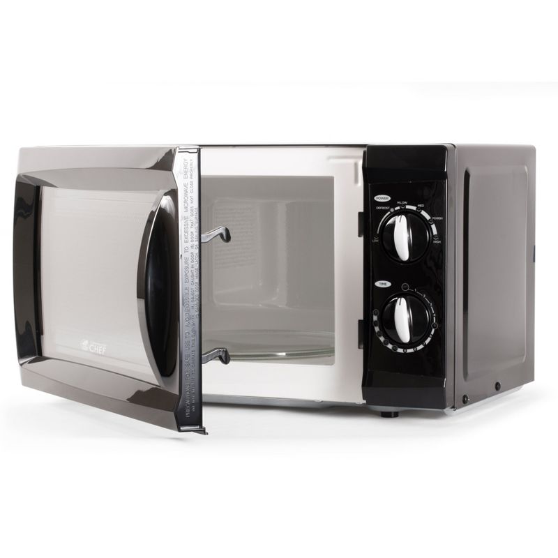 COMMERCIAL CHEF Countertop Microwave Oven 0.6 Cu. Ft. 600W, 4 of 9