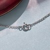 Ross-Simons 10.00 ct. t.w. Bezel-Set CZ Station Necklace in Sterling Silver - 4 of 4