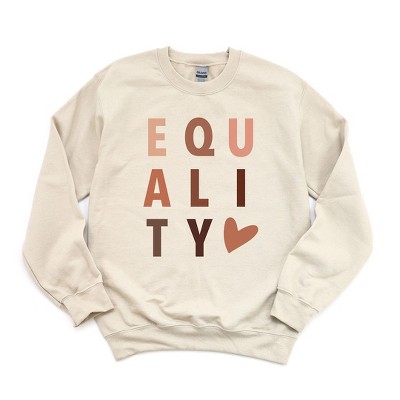Simply Sage Market Women's Graphic Sweatshirt Equality Heart