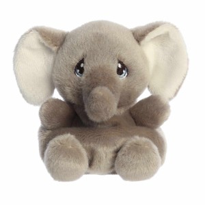 Aurora Mini Tuk Elephant Palm Pals Precious Moments Adorable Stuffed Animal Gray 5" - 1 of 4