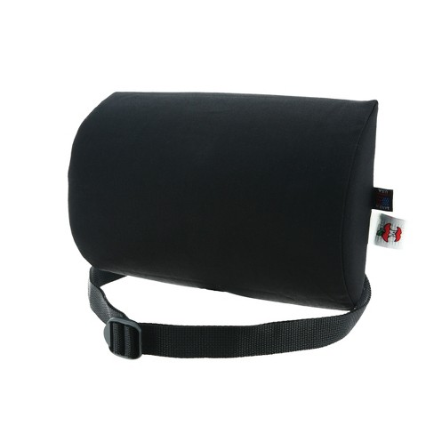 OPTP Original McKenzie Lumbar Roll Standard Lower Back Support Cushion -  Black