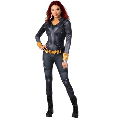 Marvel Black Widow Movie Deluxe Black Widow Adult Costume, X-Small