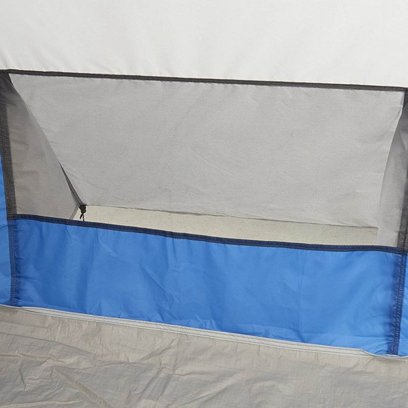 Wenzel Klondike 16 x 11 Foot 8 Person 3 Season Screen Room Camping Tent, Blue, 5 of 7