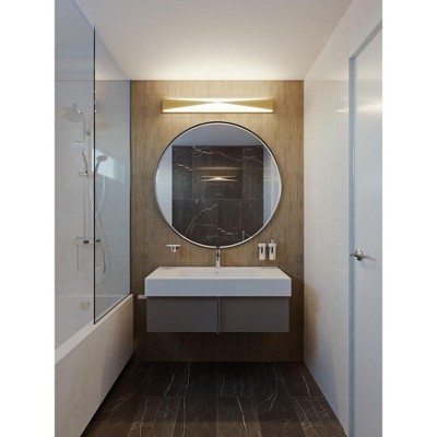 AFX Novara 1 - Light Vanity in  Satin Brass