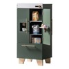 ROBOTIME Wooden Pretend Play Toy Fridge Kitchen Set Accessories Playset Interactive Refrigerator for Boys Girls Age 3+, Green, 11.8"*11"*31.8" - 2 of 4