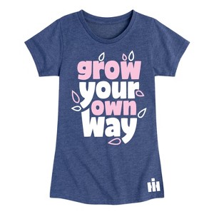 Girls' - Case IH - Grow Your Own Way Fitted Short Sleeve Graphic T-Shirt - 1 of 3
