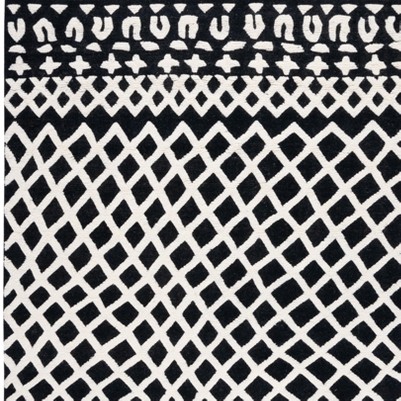 black/ivory