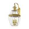 Livex Lighting Monterey 4 - Light Wall Light in  Polished Brass - 4 of 4