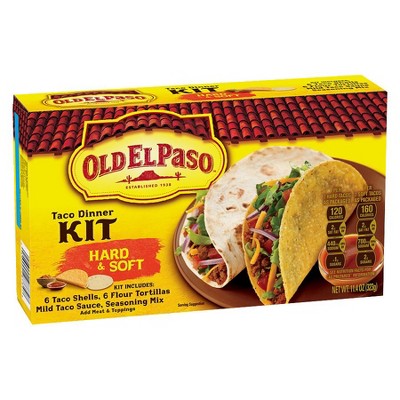 Old El Paso Hard And Soft Taco Dinner Kit 1.0 ea
