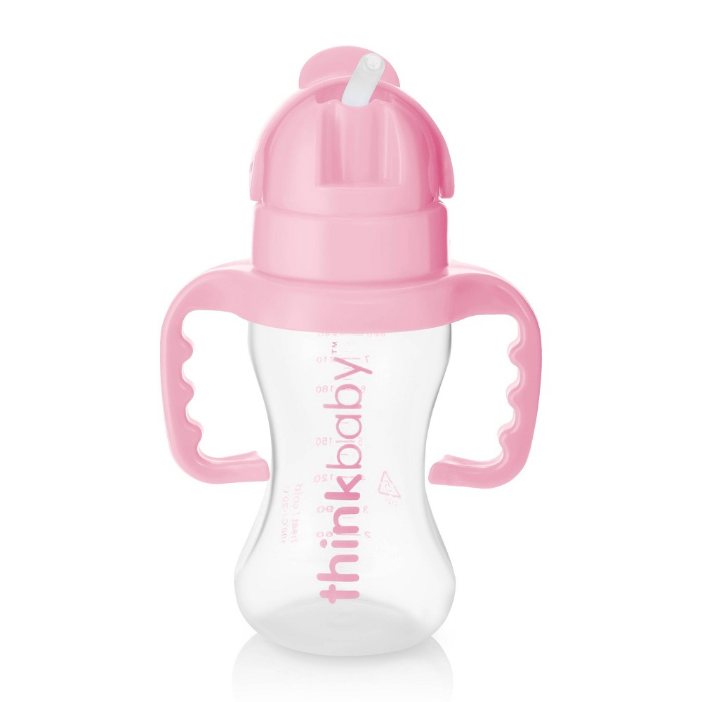 UPC 859871004347 product image for Thinkbaby Toddler Straw Cup Pink | upcitemdb.com