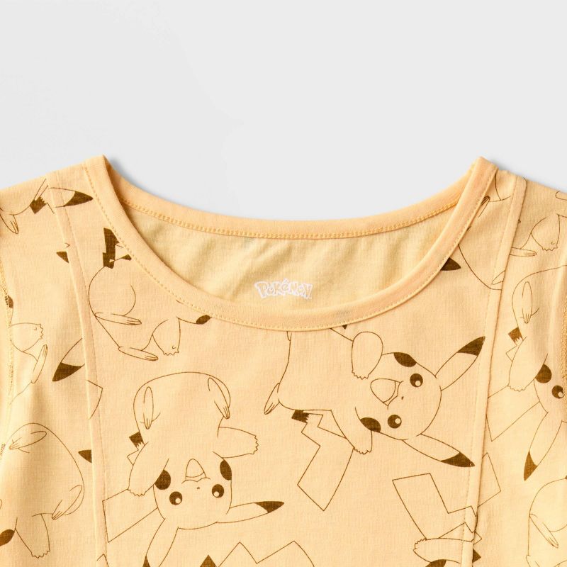 Girls&#39; Pokemon Pikachu Adaptive Dress - Gold, 3 of 5