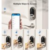 Itopfox Smart Lock, Fingerprint Door Lock, 7-in-1 Keyless Entry with App Control, Electronic Touchscreen Keypad Deadbolt, Biometric Smart Locks - 2 of 4