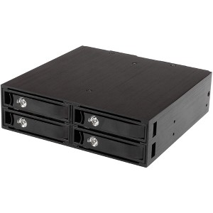 StarTech 4-Bay Mobile Rack Backplane for 2.5in SATA/SAS Drives - SATSASBP425 - 1 of 4
