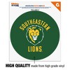 Southeastern Louisiana University Lions Logo Automotive Car Window Locker Circle Bumper Sticker - 3 of 4